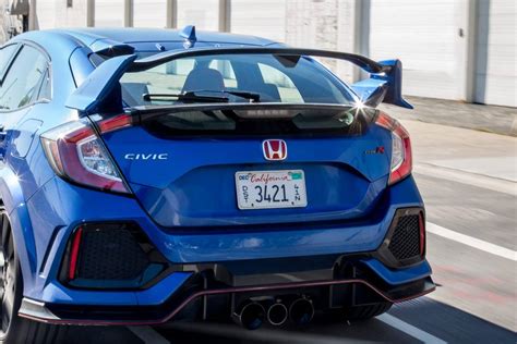 Honda malaysia brings back the full blown honda civic type r, codenamed fk8 back to malaysia, following the fd2r sedan's discontinuation in 2012. 2017 Honda Civic Type R: What's Up With the Wing? | News ...