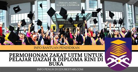 Portal pendidikan, kerjaya dan informasi, utama di malaysia. Permohonan Zakat UiTM Untuk Pelajar Ijazah & Diploma Kini ...