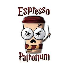 BOGO FREE! Espresso Patronum Harry Potter Logo original pattern Coffee Espresso cross s… | Cross ...