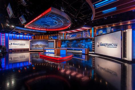 The Daily Show 2015 2020 Broadcast Set Design Gallery