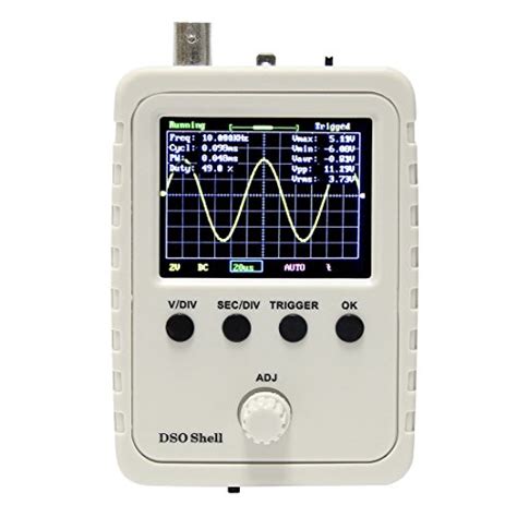 Signstek Updated Oscilloscope Kit Dso Shell With 24” Tft Digital Power Supply And Bnc Clip Cable