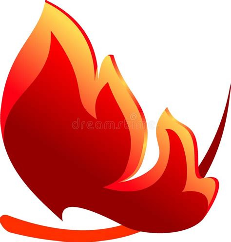 Abstract Fire Symbol Stock Vector Illustration Of Concept 7253666