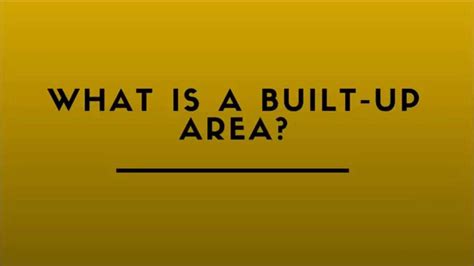 Before going to purchase a house, make sure you know what each area means so that you can decide which the best deal is out there for you. Built up & Super built up area - | Real Estate NEWS