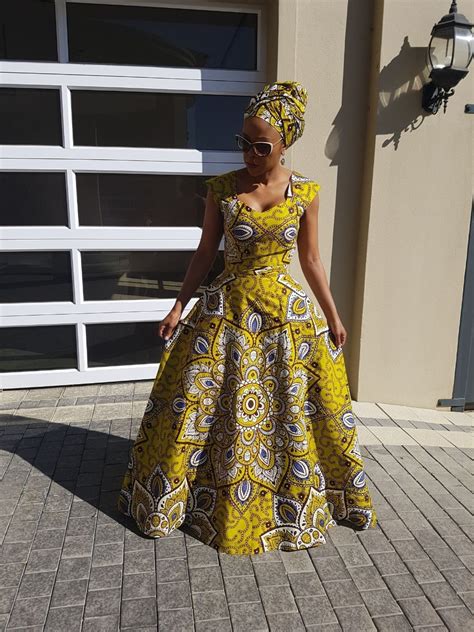 Pin On African Prints Dresses And Doek