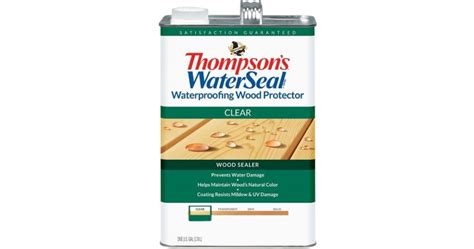 Home Depot Thompsons Waterseal Waterproofing Wood Protector 1 Gallon