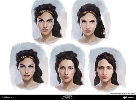 ArtStation Kassandra Assassin S Creed Odyssey Concept Art Fred