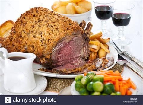 Rib Of Beef Roast Hi Res Stock Photography And Images Alamy