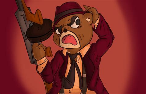 Gangster Bear By Joemcblack On Deviantart
