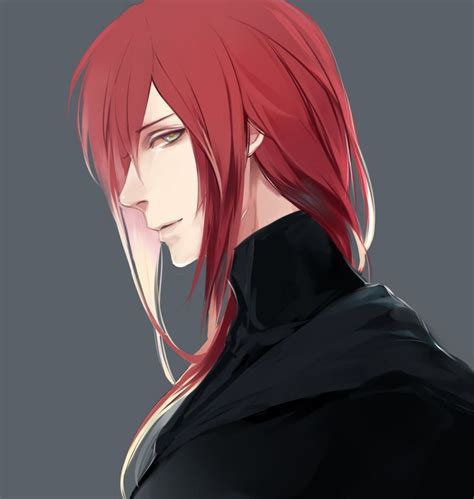 Pin By Neithssnot On Character Inspiration Red Hair Anime Guy Cute