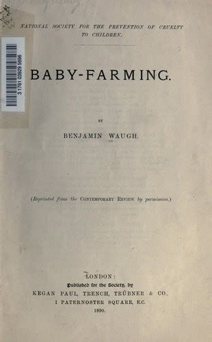Baby Farming By Benjamin Waugh Open Library