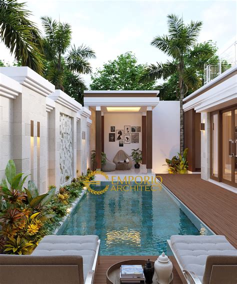 Biaya bulanan langganan telepon rumah indihome itu berapa ya? Desain Rumah Villa Bali 2 Lantai Ibu Sulistya di Pekanbaru, Riau