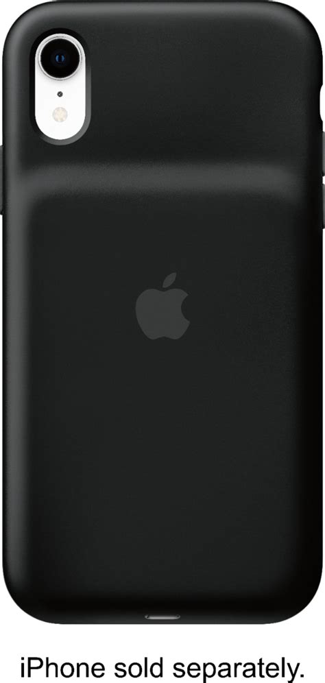 Best Buy Apple Iphone Xr Smart Battery Case Black Mu7m2lla