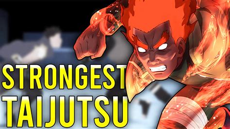 Naruto S Strongest Taijutsu Users Ranked And Explained Youtube
