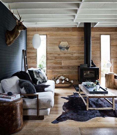 Cosy Comfy Contemporary Cabin Contemporary Cabin Living Room