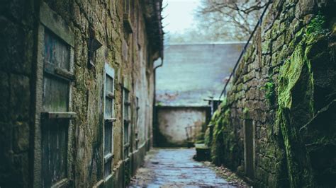 Street Building Blurred Depth Of Field Wallpapers Hd Desktop And