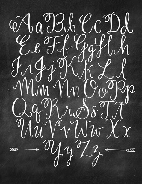 67 Best Hand Lettered Alphabets Images On Pinterest Brush Lettering