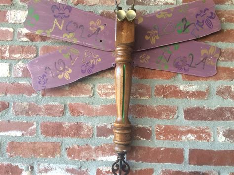 Nola Love Dragonfly Made From Repurposed Ceiling Fan Blades And