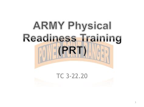 Army Prt Powerpoint Ranger Pre Made Military Ppt Classes