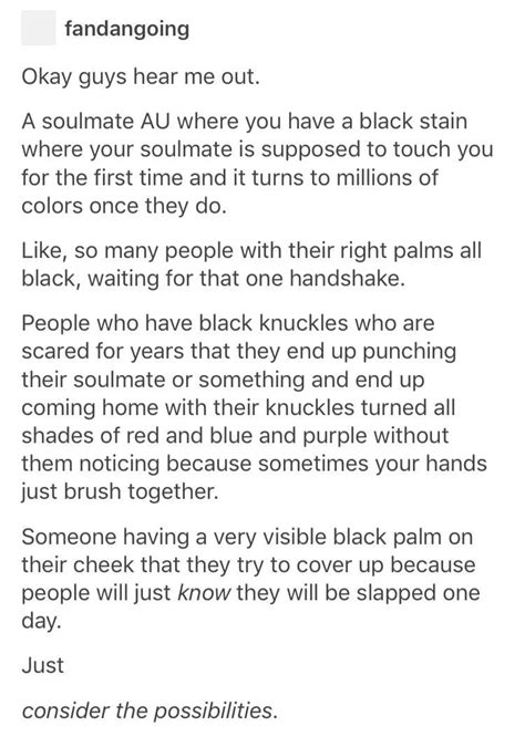 Image Result For Soulmate Au Ideas Writing Prompts Writing Promts