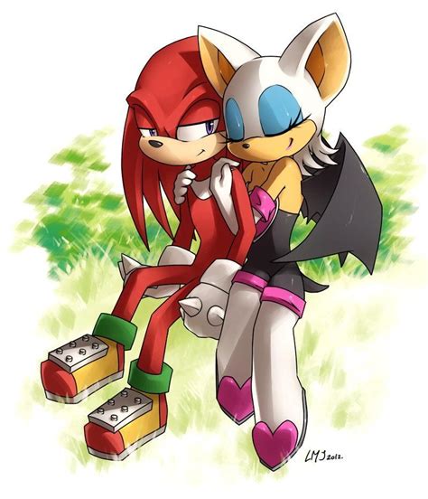 Knuckles X Rouge By Katiramoon D5bl24e By Lelouch1986 On Deviantart Rouge The Bat Sonic Dash