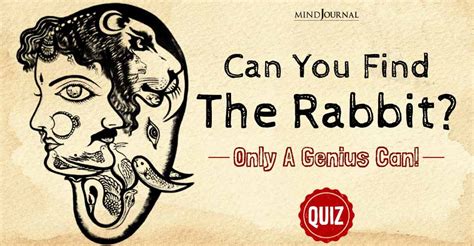 Only A Genius Can Find The Rabbit 11 Interesting Animals