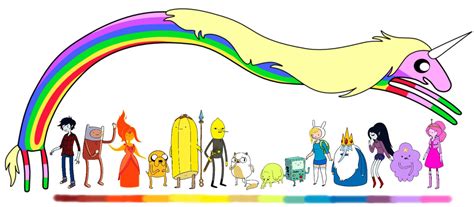 Adventure Time Rainbow By Quotingadventuretime On Deviantart