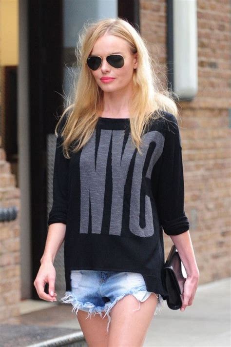 Yes Kate Bosworths Sweater Is Available Kate Bosworth Street Style