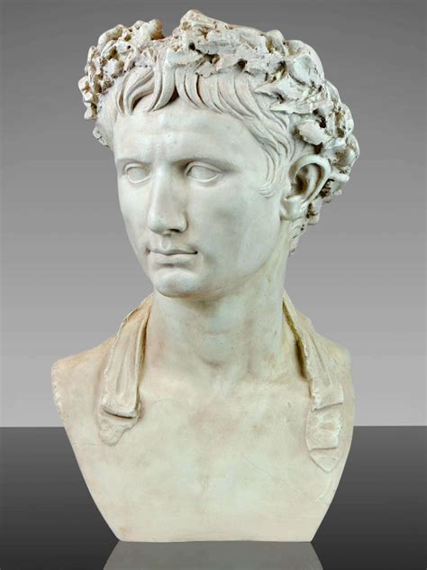 Jul 06, 2018 · caesar augustus was born gaius octavius in 63 b.c. Roman bust of emperor Augustus Bevilacqua ? original size