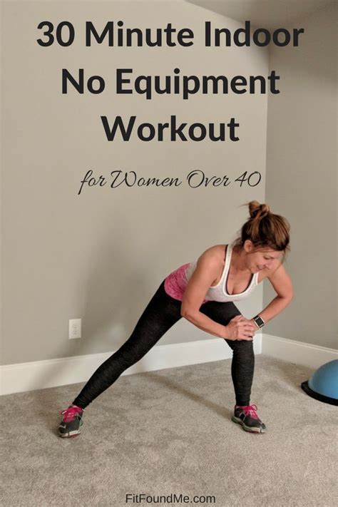 30 Minute Indoor No Equipment Cardio Workout For Women Over 40