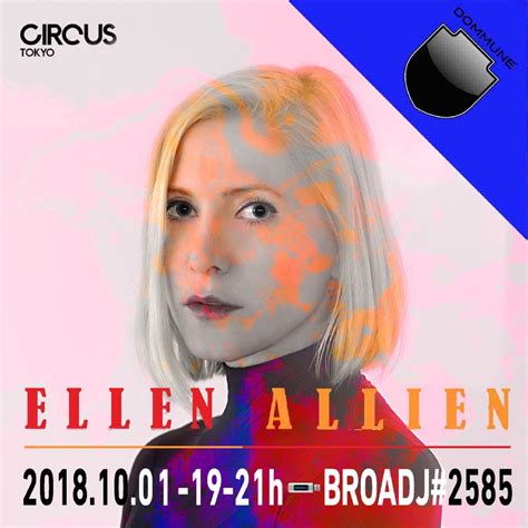 Ellen Allien Live Von Tokyo Am 011018 1200 1400 Cet Bpitch