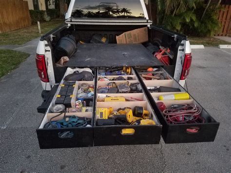 Diy Truck Bed Storage System How To Install A Sliding Truck Bed