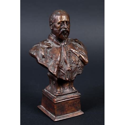 Bronze Bust Of King Edward Vii Elkington And Co A Bronze Por Barnebys