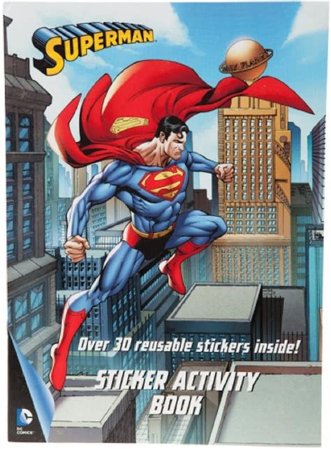 Dc Comics Superman Bojanka S Naljepnicama Minibigme