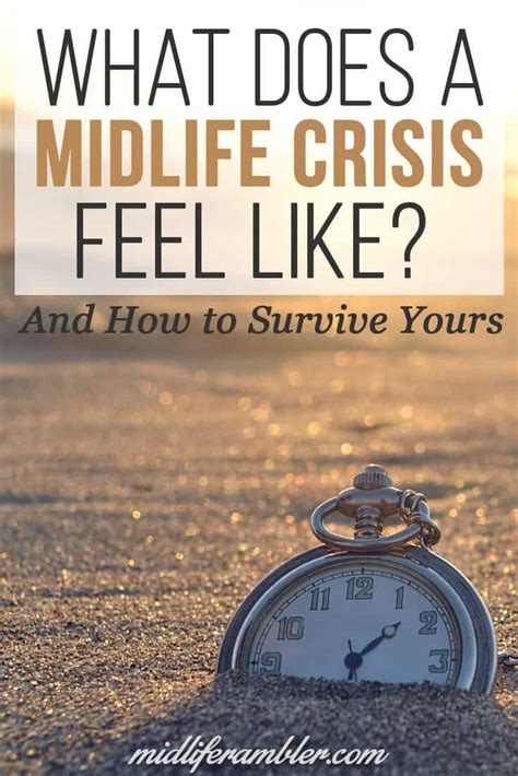 What A Midlife Crisis Feels Like And How To Survive Yours Midlife Rambler