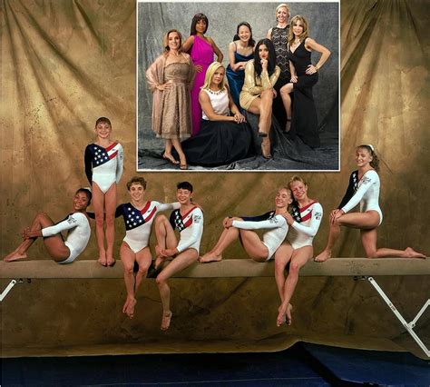 The Magnificent Seven Revisited Female Gymnast Famous Gymnasts The Magnificent Seven