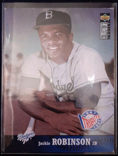 Jackie Robinson 55 Prices 1997 Collectors Choice Baseball Cards