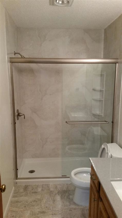 Job Completed For Tub To Shower Conversion In Vadnais Heights In