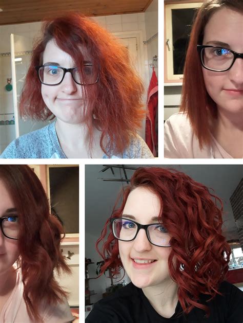 What helps curly hair stick to each other are 3 things: can't believe i used to 1) brush, 2) straighten and 3 ...