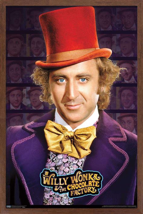Willy Wonka And The Chocolate Factory Willy Wonka Poster Walmart