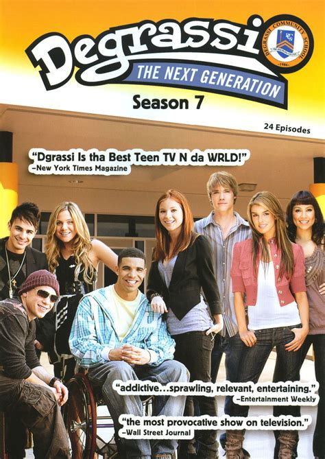 Degrassi The Next Generation Season 7 4 Discs Best Buy