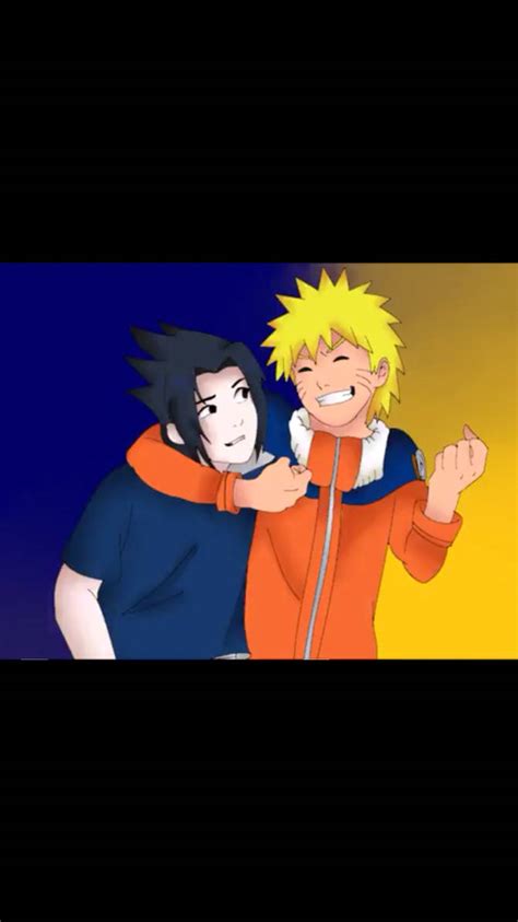Naruto Shippuden Naruto And Sasuke Best Friends By Trinnylee On