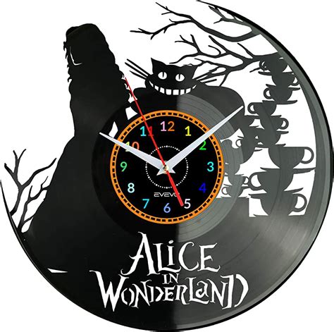 Uk Alice In Wonderland Wall Clock