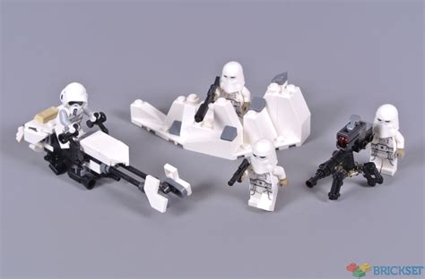Lego 75320 Snowtrooper Battle Pack Review Brickset