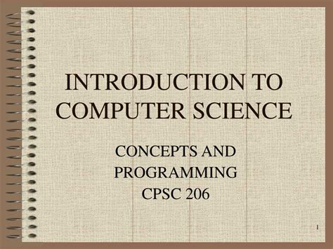 Ppt Introduction To Computer Science Powerpoint Presentation Free