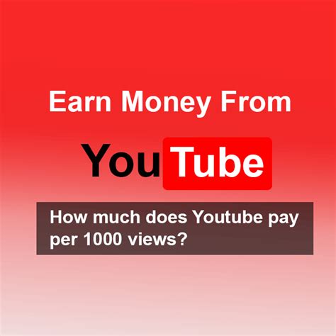 This is the average earning calculation that you can expect from your channel through ads when youtube always considers cpm and cpc models to standardize the calculations because calculating earning per view may bring confusing numbers. How Much Do You Earn per 1000 Views on YouTube? - The ...