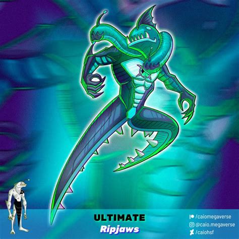 Ultimate Ultimate Ripjaws By Caiohsf On Deviantart In 2022 Ben 10