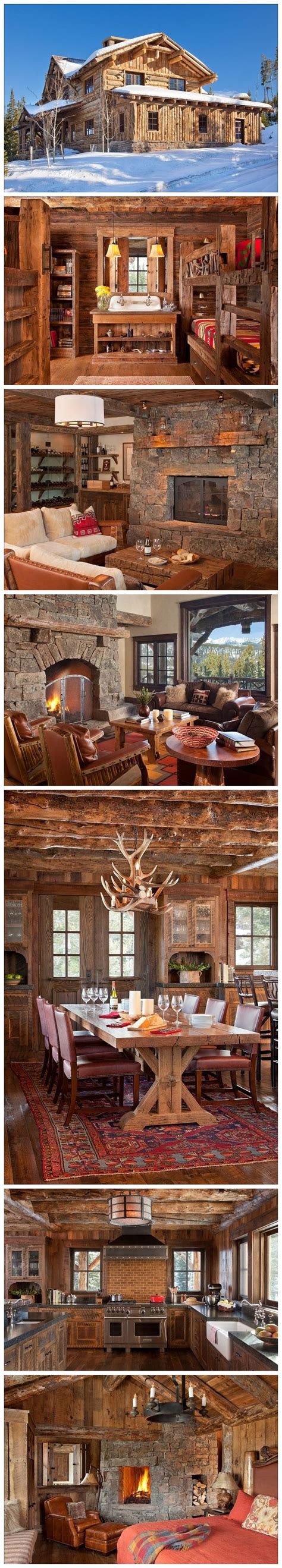 Maybe you would like to learn more about one of these? Old West Inspired Luxury Rustic Log Cabin In Big Sky ...