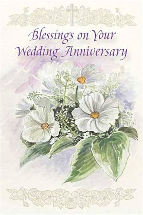 Blessings On Your Wedding Anniversary Greeting Card Ph