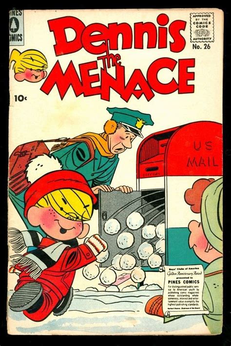 Dennis The Menace 26 45 Vg 1958 Pines Comics Hy Wiseman