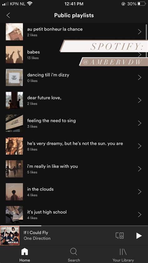 Spotify Playlist In 2021 Aesthetic Playlist Names Playlist Spotify